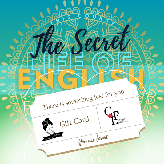 Secret Life of English Gift Card